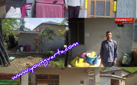 14 परिवारों को स्वर्ण जयंती आश्रय योजना से मिले पक्के आशियाने , सुख की सरकार बनी मददगार