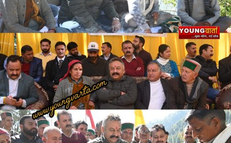 शिक्षा मंत्री ने 7 करोड़ से बनने वाली कड़ीवन उमलाडवार गालून सड़क का किया भूमिपूजन