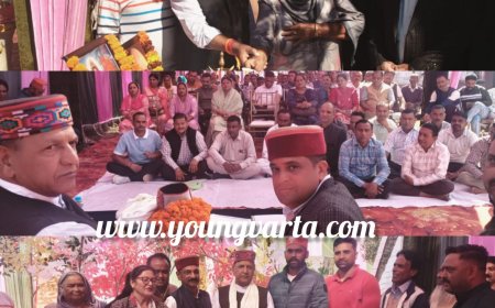 हिमाचल की जनता को   अपने तीन साल के कार्यों का ब्यौरा दें कांग्रेस सरकार : डा. राजीव बिंदल