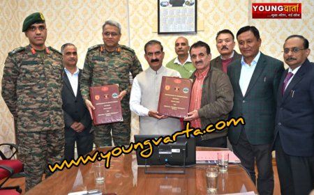 सहयोगात्मक अनुसंधान एवं विकास पहलों को बढ़ावा देने के लिए एचपीयू का भारतीय सेना के साथ एमओयू साइन