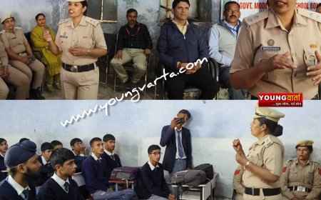 शमशेर स्कूल में रेड क्रॉस की कार्यशाला में बच्चों को निजी स्वच्छता और आपदा से बचाव की दी जानकारी 