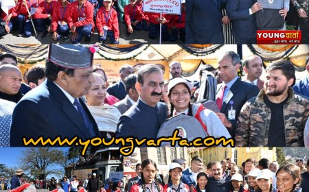 चिल्ड्रन ऑफ द स्टेट स्पोर्टस एंड कल्चरल मीट-2025 का सीएम सुक्खू ने किया शुभारम्भ 