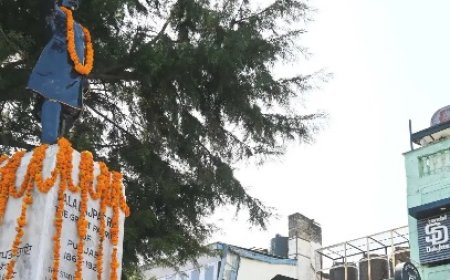 लाला लाजपत राय की पुण्यतिथि पर विधायक हरीश जनारथा ने उनकी प्रतिमा पर श्रद्धांजलि की अर्पित  