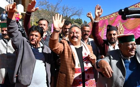 शिक्षा मंत्री ने 1.19 करोड़ से निर्मित धनद्रोंटी केहमली सड़क का किया उद्घाटन