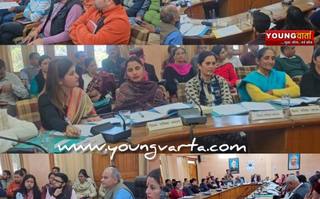 जिला परिषद के तहत चल रही केंद्र और प्रदेश सरकार की योजनाओं की समीक्षा 