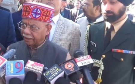 राज्य चुनाव आयुक्त अनिल खाची ने पंचायत चुनाव के स्टेटस को लेकर राज्यपाल को बंद लिफाफे में सौंपी रिपोर्ट  