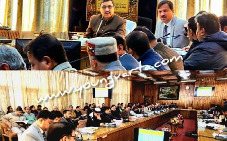 केंद्र की योजनाओं के क्रियान्वयन में लापरवाही बर्दाश्त नहीं, कश्यप ने पीडब्ल्यूडी अधिकारियों को शो-कॉज नोटिस जारी करने के दिए निर्देश