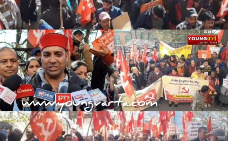 बंधुआ मजदूरी और गुलामी को स्थापित करेंगें  नए श्रम कानून ,  चार लेबर कोड के खिलाफ सीटू का प्रदर्शन 