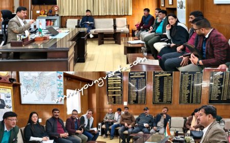 सरकार के तीन साल के कार्यक्रम की तैयारियों को लेकर शिमला में समीक्षा बैठक का आयोजन