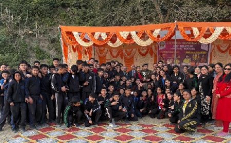 ओवरआल ट्रॉफी का विजेता आर्कटिक हाउस रहा,करियर एकेडमी सीनियर सेकेंडरी स्कूल नाहन