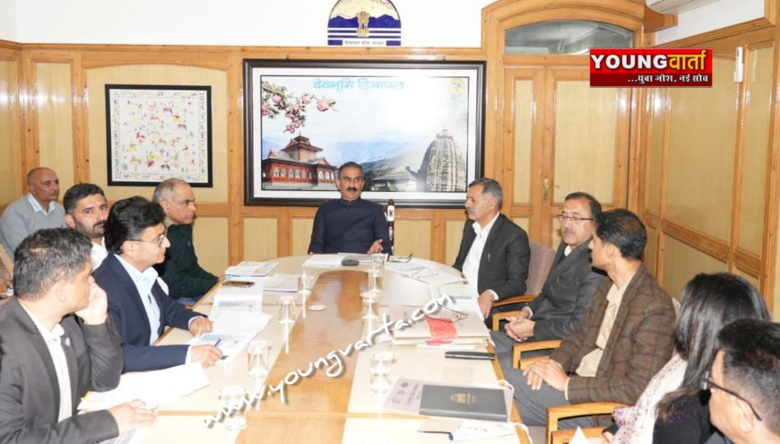 चंडीगढ़ के नजदीक विकसित की जाएगी नई टाउनशिप , हिमुडा परियोजनाओं की समीक्षा बैठक में सीएम ने दिए निर्देश