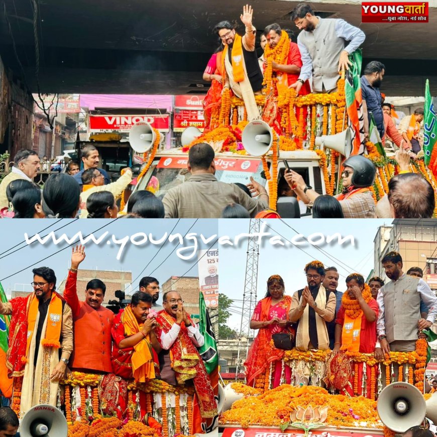 राजद-कांग्रेस सत्ता में आई तो बिहार में फिर से आएगा जंगलराज , बढ़ेगी गुंडई और रंगदारी : अनुराग सिंह ठाकुर  