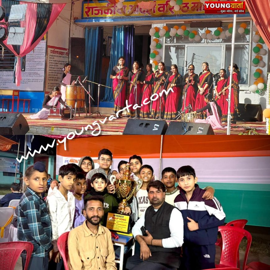 राज्य स्तरीय समूह गान प्रतियोगिता में दून वैली स्कूल पांवटा साहिब ने झटका पहला स्थान 