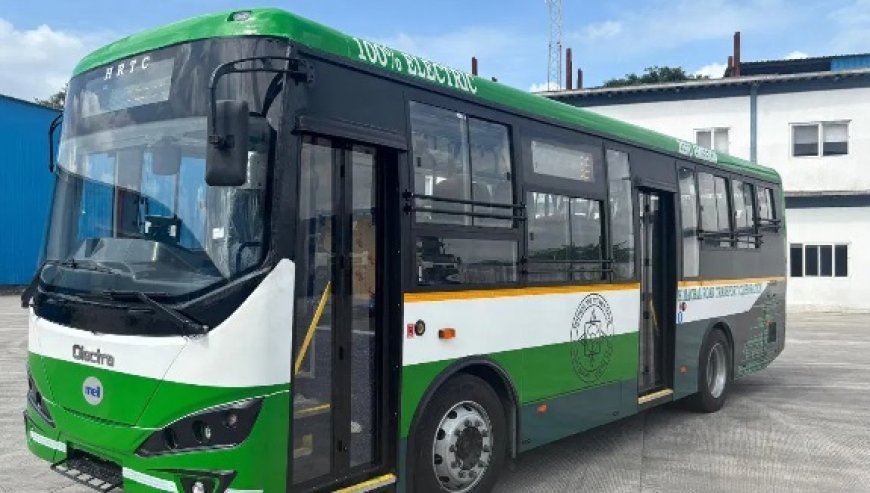  एचआरटीसी के बेड़े में जल्द शामिल होंगी 297 नई इलेक्ट्रिक बसें,हरे रंग की यह बसे पर्यावरण संरक्षण का भी देंगी संदेश  