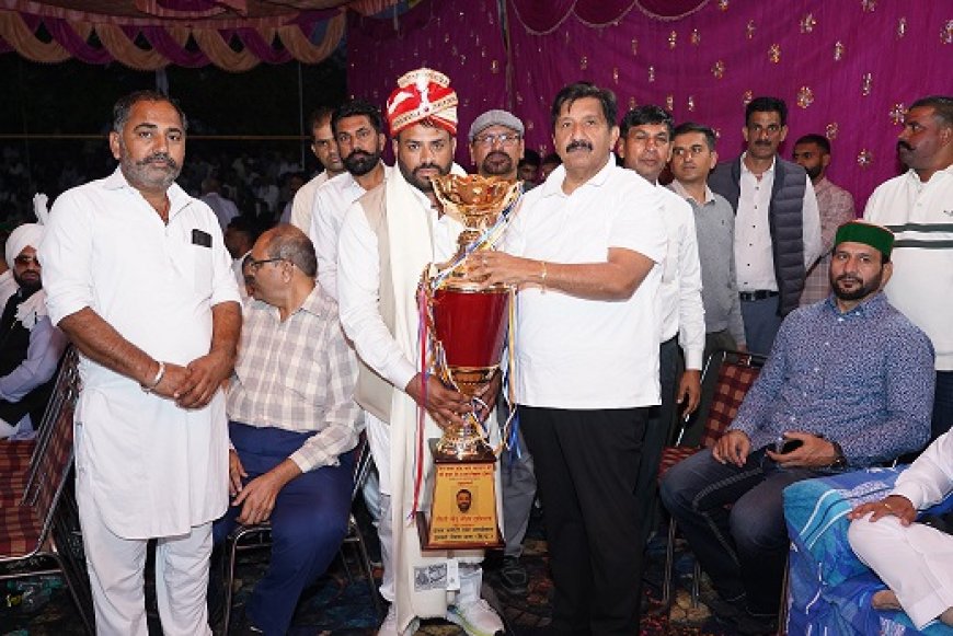 उपमुख्यमंत्री ने जक्खेवाल में 36वें विशाल ईनामी दंगल के समापन समारोह में बतौर मुख्य अतिथि की शिरकत