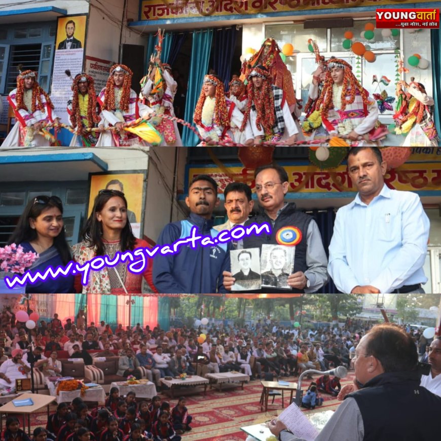 अपनी संस्कृति , परंपराओं और सामाजिक मूल्यों से जोड़ने का कार्य करते है सांस्कृतिक कार्यक्रम : हर्षवर्धन चौहान  