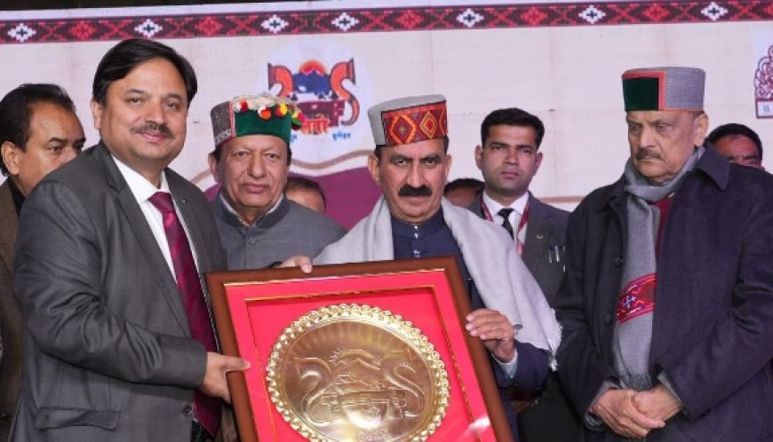 मुख्यमंत्री ने लवी मेले की समापन सांस्कृतिक संध्या में की शिरकत  