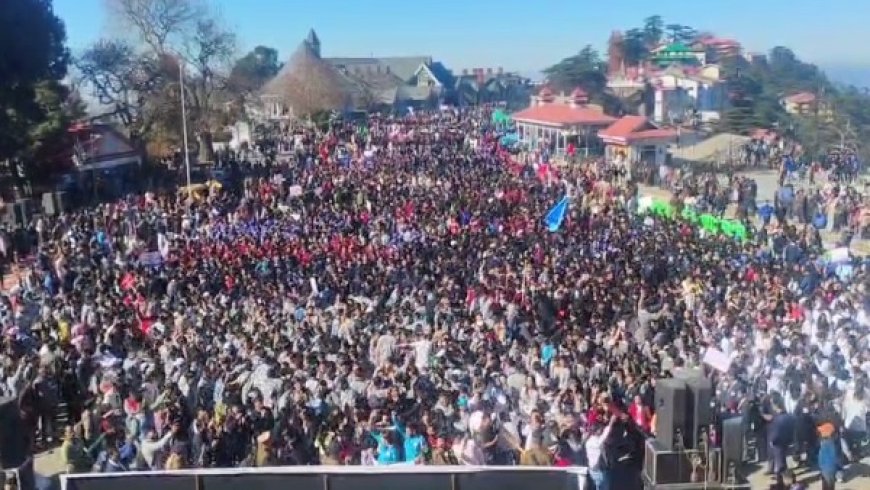 ऐतिहासिक रिज मैदान से चिट्टा विरोधी जागरूकता अभियान की शुरुआत सीएम ने एंटी-चिट्टा वॉकथॉन को दिखाई हरी झंडी  