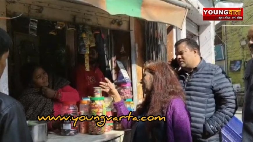 स्वास्थ्य विभाग की तंबाकू विक्रेताओं पर कार्रवाई, बीएमओ की अगुवाई में काटे चालान