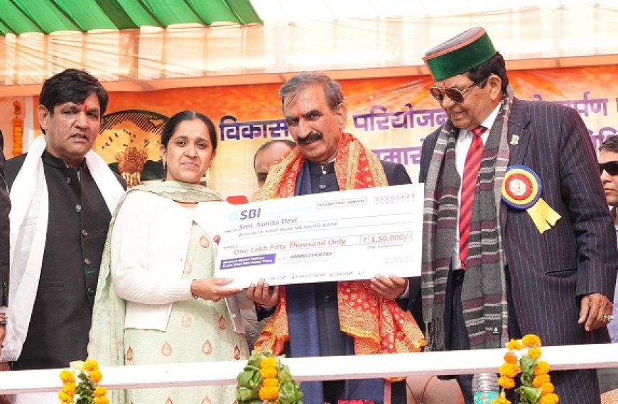 मुख्यमंत्री विधवा एवं एकल नारी आवास योजना से बनेगा करसोग की 12 महिलाओं का आशियाना