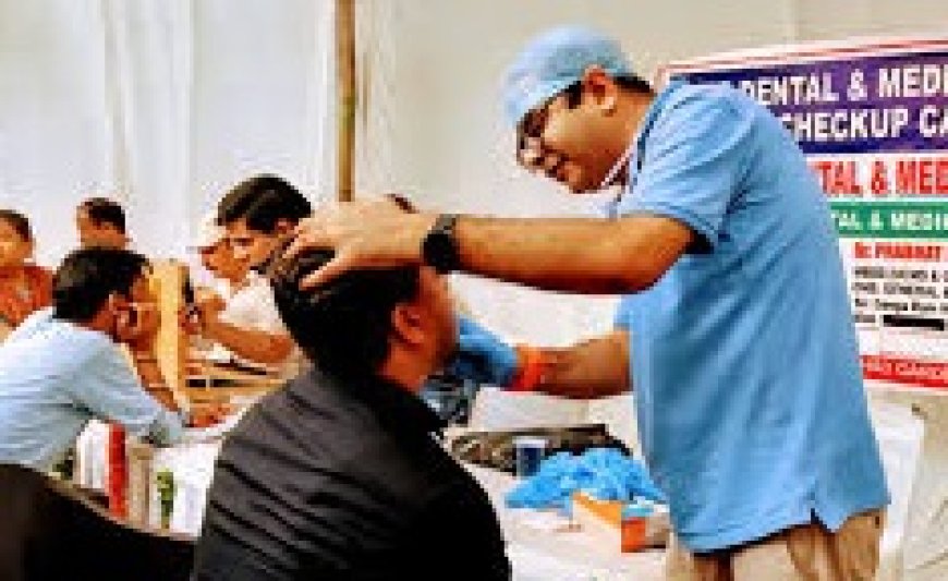 मंडी के त्रिफालघाट में स्वास्थ्य जांच शिविर का आयोजन, लोगों ने निशुल्क स्वास्थ्य जांच का उठाया लाभ 