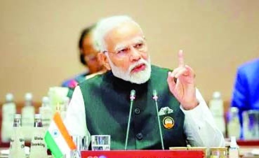 जी-20 सम्मिट के तीसरे सत्र के दौरान प्रधानमंत्री नरेंद्र मोदी ने दुनिया को एआई के गलत इस्तेमाल को लेकर दी चेतावनी 