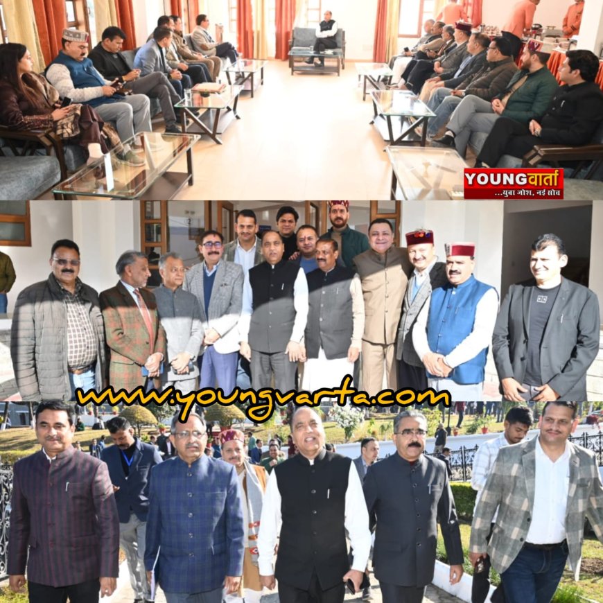 व्यवस्था परिवर्तन के नाम पर संवैधानिक व्यवस्थाओं की धज्जियां उड़ा रही सरकार : जयराम ठाकुर