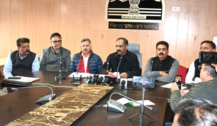 मंडी में 11 दिसंबर को आयोजित किया जाएगा आत्मनिर्भर हिमाचल जन संकल्प सम्मेलन : अनिरुद्ध सिंह