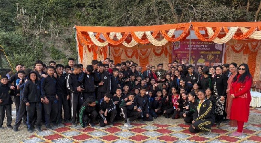 ओवरआल ट्रॉफी का विजेता आर्कटिक हाउस रहा,करियर एकेडमी सीनियर सेकेंडरी स्कूल नाहन