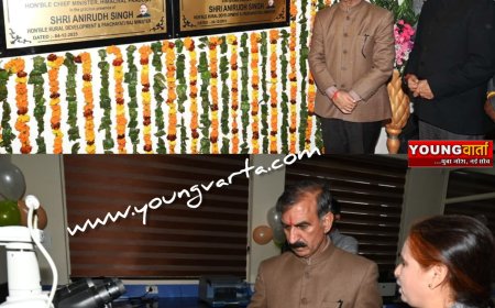 मुख्यमंत्री ने किया धर्मशाला में आधुनिक फोरेंसिक डिवीजन और डीपीआरसी भवन का उद्घाटन
