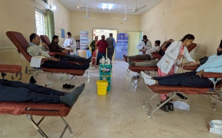 द रोज़ ऑर्किड वर्ल्ड स्कूल पांवटा साहिब में रक्तदान शिविर का आयोजन 