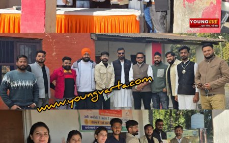 भाजपा युवा मोर्चा ने लगाया निशुल्क स्वास्थ्य जांच शिविर, विधायक सुखराम चौधरी ने किया शुभारंभ