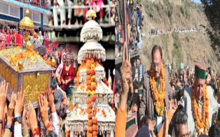 उत्तराखंड से सिरमौर के लिए निकले चालदा महासू महारा,सिरमौर के ग्रामीणों के चेहरे पर ख़ुशी 