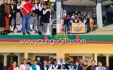 राष्ट्रीय कौशल योग्यता के तहत छात्रों का भ्रमण , स्कूल के छात्रों ने जानी टेलीकॉम और साइबर क्राइम से जुड़ी जानकारियां 