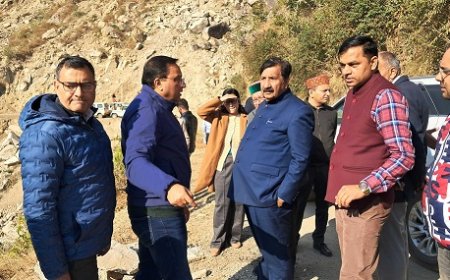 उहल पेयजल योजना की मुख्य पाइप लाइन की सकोर के पास बदलेगी अलाइनमेंट : मुकेश अग्निहोत्री