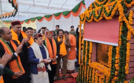 हिमाचल में भाजपा का नया इतिहास लिखते हुए भाजपा राष्ट्रीय अध्यक्ष जगत प्रकाश नड्डा ने मजठाई में प्रदेश कार्यालय का किया शिलान्यास