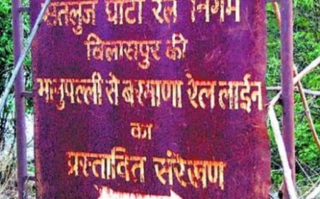भानुपल्ली-बिलासपुर रेललाइन परियोजना में ठेकेदारों और निर्माण कंपनियों का रुका भुगतान  