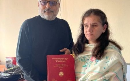 उपलब्धि : प्रदेश की पहली शत-प्रतिशत दृष्टिबाधित Ph.D करने वाली महिला मुस्कान नेगी बनीं असिस्टेंट प्रोफेसर  