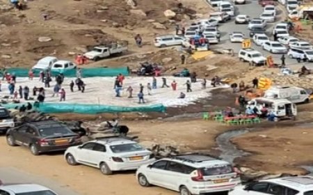 क्रिसमस से पहले सैलानियों ने हिमाचल प्रदेश का किया रुख,बड़ी संख्या में पर्यटन स्थलों पर पहुंचे सैलानी 