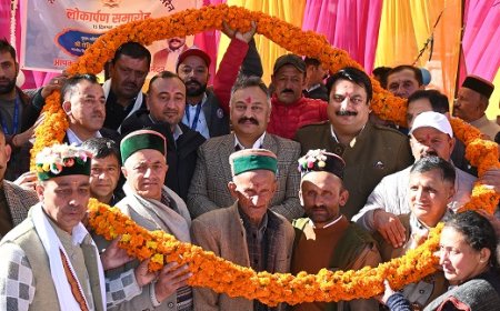 शिक्षा मंत्री ने 6.7 करोड़ से निर्मित सरैन स्कूल के भवन का किया लोकार्पण