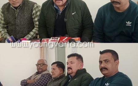 सड़क निर्माण कार्य का श्रेय लेने की राजनितिक दलों में लगी होड़ , कांग्रेस नेता बोले भाजपा कर रही लोगों को गुमराह 