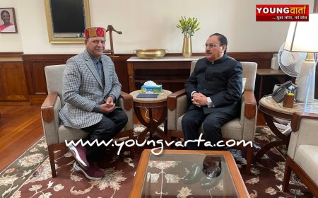 डॉ. राजीव बिंदल की भाजपा राष्ट्रीय अध्यक्ष जगत प्रकाश नड्डा से दिल्ली में भेंट