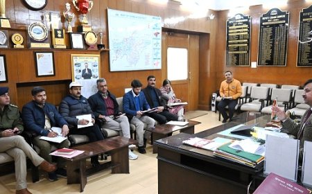 शोघी और तारादेवी के बीच में विभिन्न स्थानों पर बनाई जाएगी अस्थाई चेकपोस्ट : अनुपम कश्यप 