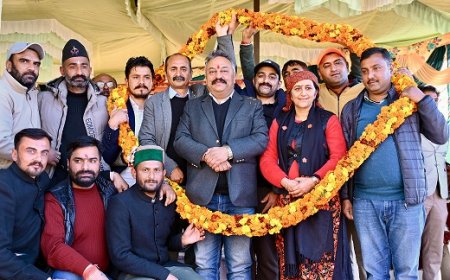 शिक्षा मंत्री ने थरोला में 1.45 करोड़ से निर्मित उठाऊ पेयजल योजना का किया उद्घाटन 