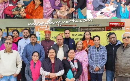 सिरमौर में 540 बूथों पर 60 हजार बच्चों को पिलाई जा रही दो बूंद जिंदगी की , पोलियो अभियान में 1700 कर्मचारी दे रहे सेवाएं 