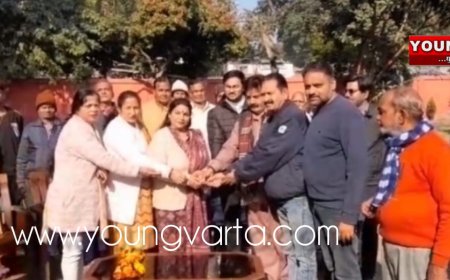 मेयर किरन जैसल ने वेंडिंग जोन के लाभार्थी स्ट्रीट वेंडर्स को सौंपी कियॉस्क की चाबियां 