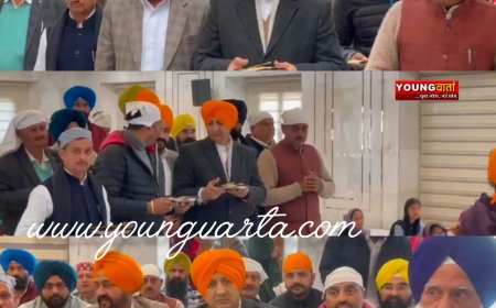 वीर बाल दिवस पर राज्यसभा सांसद डॉ सिकन्दर कुमार ने पांवटा साहिब गुरुद्वारा में नवाया शीश