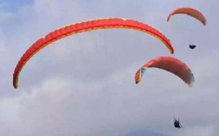 बिलिंग पैराग्लाइडिंग स्थल पर दुर्घटना में पायलट की मौत अन्य एक व्यक्ति घायल