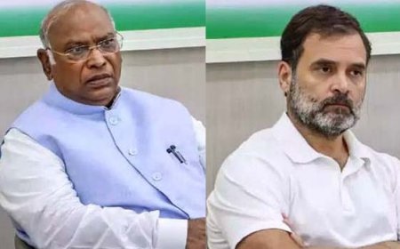 खड़गे व राहुल गांधी ने कांग्रेस पार्टी के 141वां स्थापना दिवस पर देश वासियों को दी शुभकामनाएं