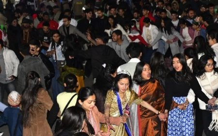 शिमला में चौथी सांस्कृतिक संध्या में बॉलीवुड, पंजाबी और पहाड़ी गीतों पर खूब थिरके युवा 